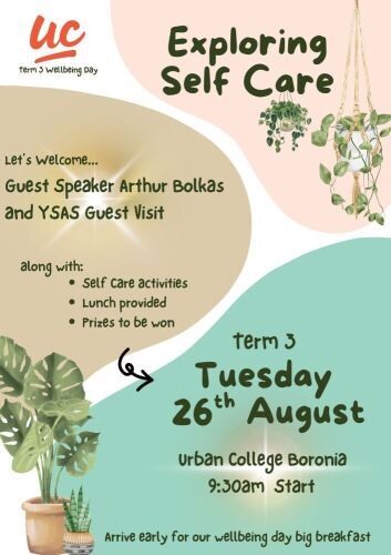 Exploring Self Care- Wellbeing Day